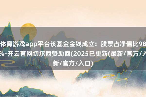 体育游戏app平台该基金金钱成立：股票占净值比98.87%-开云官网切尔西赞助商(2025已更新(最新/官方/入口)